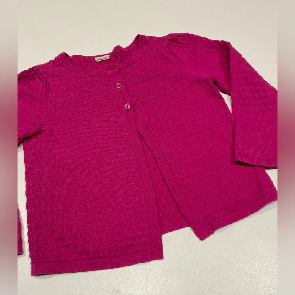 🌼🌼Gymboree Girl’s Jersey Three Top Buttons Open Front Cardigan, 5-6 years